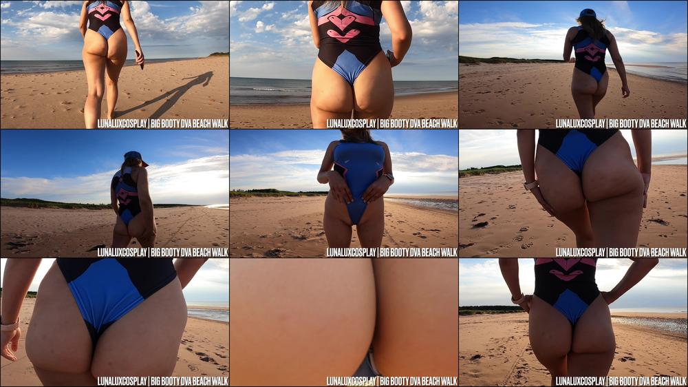 D.Va Big Booty Beach Walk