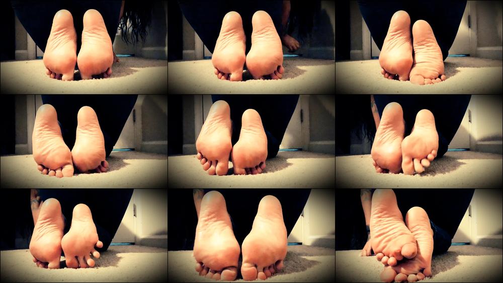 Sit there are worship my soles