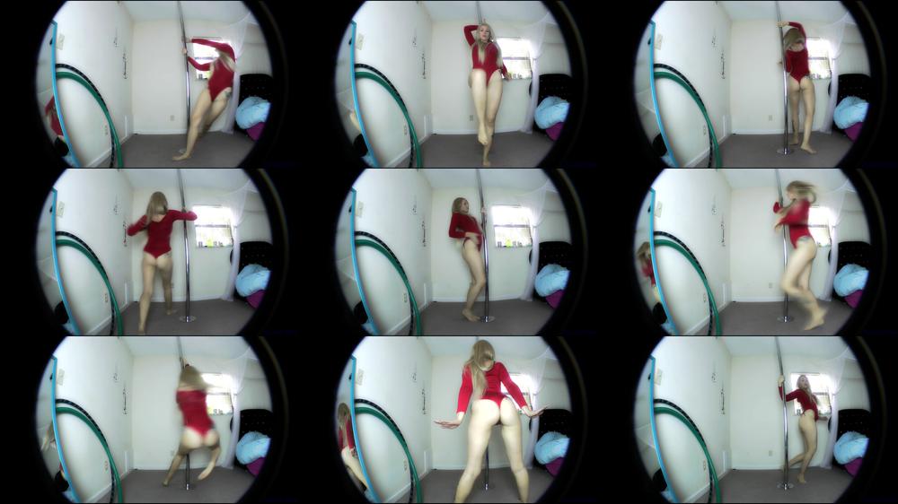 Leotard Pole Dance - March 24, 2016