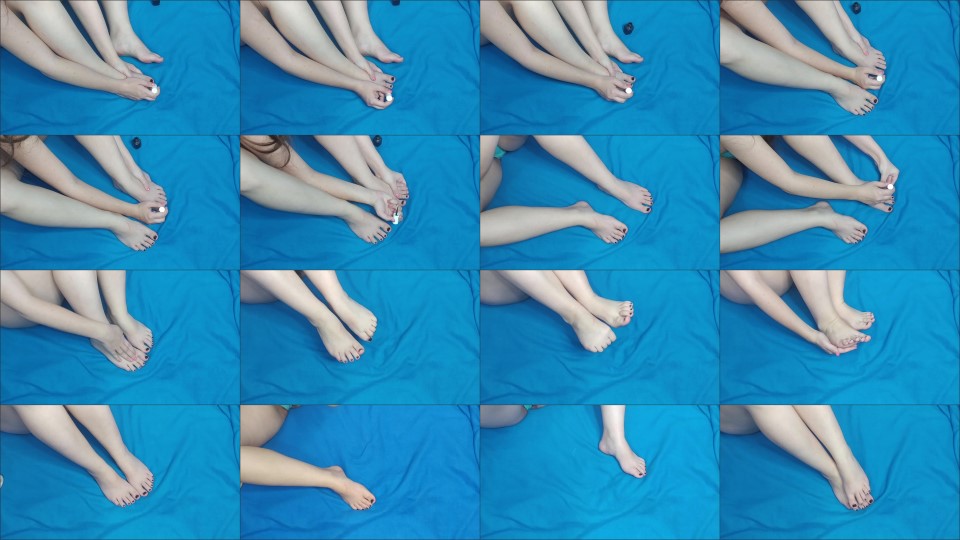 Angelic Jada Painting My Toes Amp Lotioning My Feet