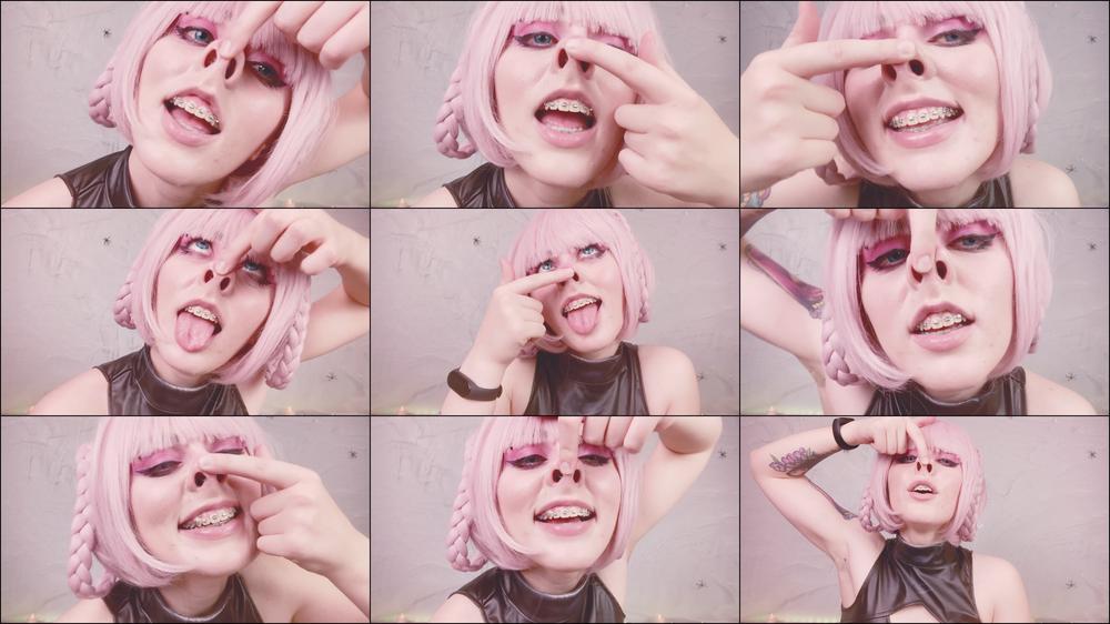 Naughty Nazuna Nanakusa loves to do piggy nose and grunt