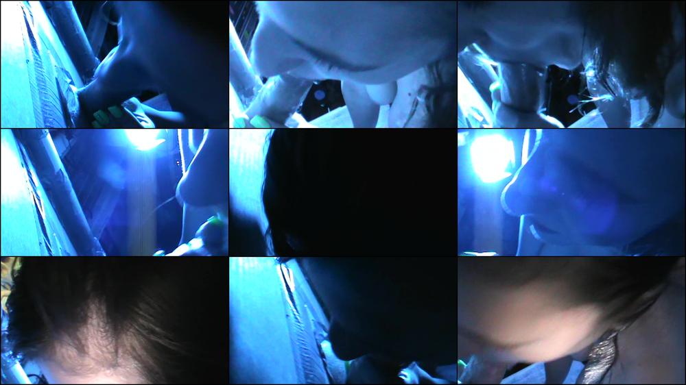 Dark adult theater gloryhole BJ & sex