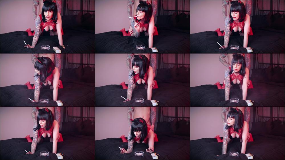 Smoking She Devil Gets Fucked v2