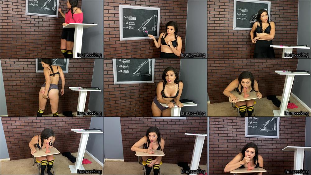 Math Tutor Strips Teaches and Gives BJ - July 19, 2020