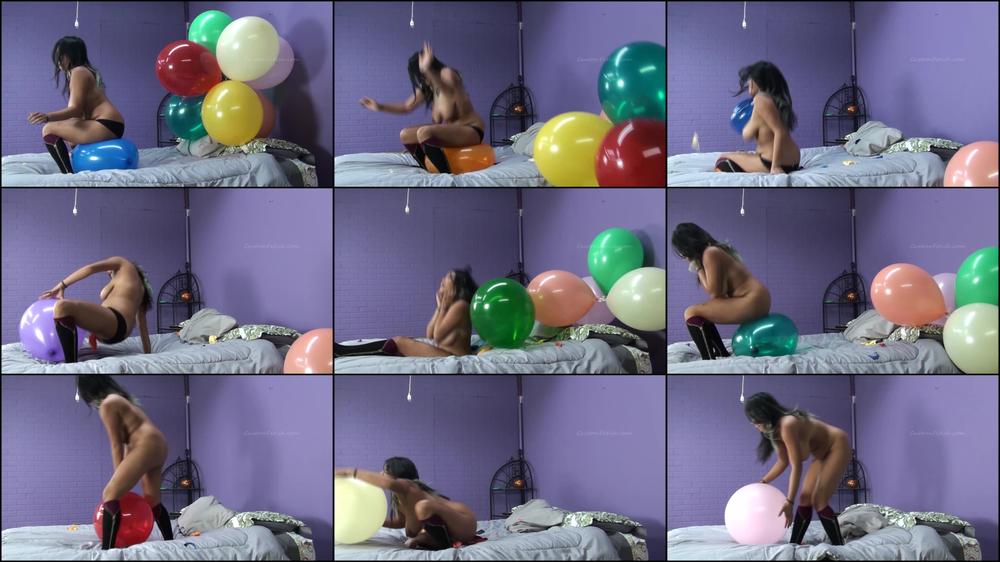 Marie's Big Boob Bounce n Pop Cam 2