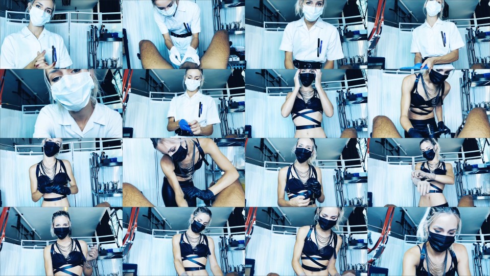 Mistress Euryale Gloved Body Inspection