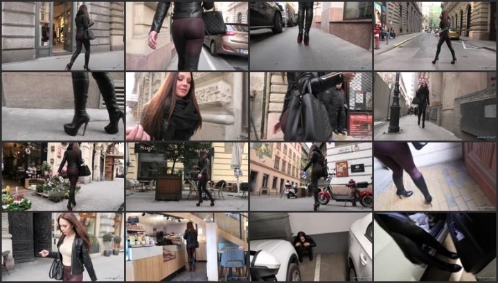 Angielynx Rich Bitch In High Heels Boots Who P--