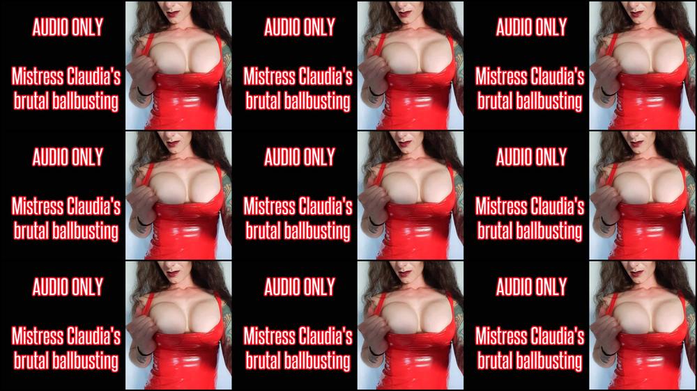 Mistress Claudia: Relentless Ballbusting - April 07, 2020