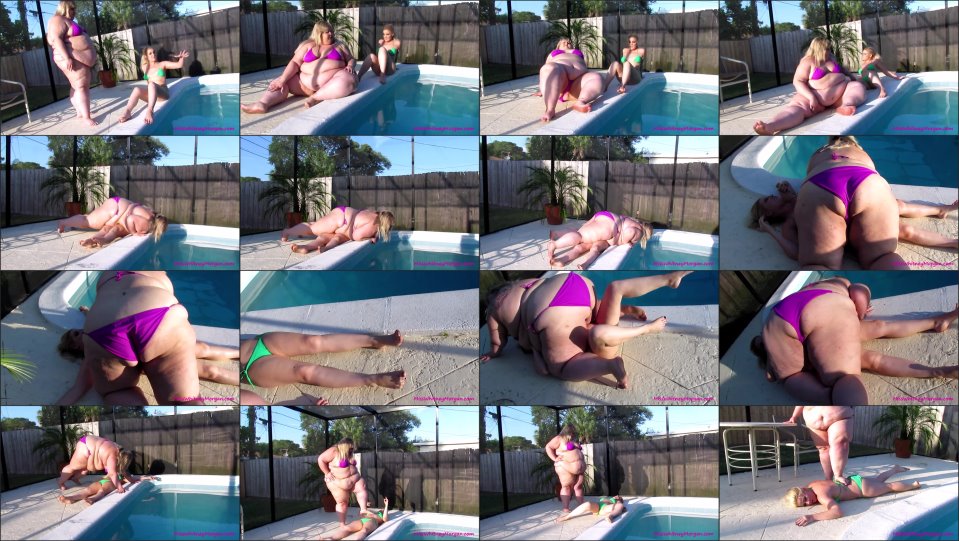 Misswhitneymorgan Whitney Smooshed At The Pool By Ivy