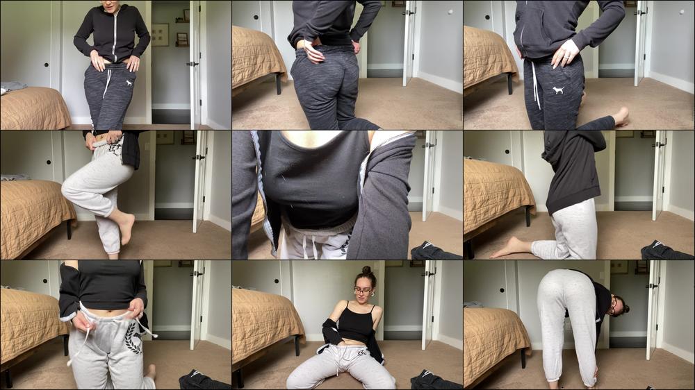 Another sweatpants fetish vid