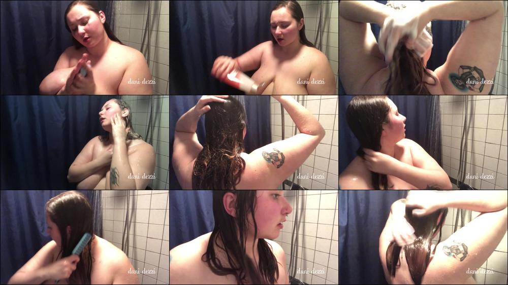 washing and brushing my hair for you - May 13, 2019