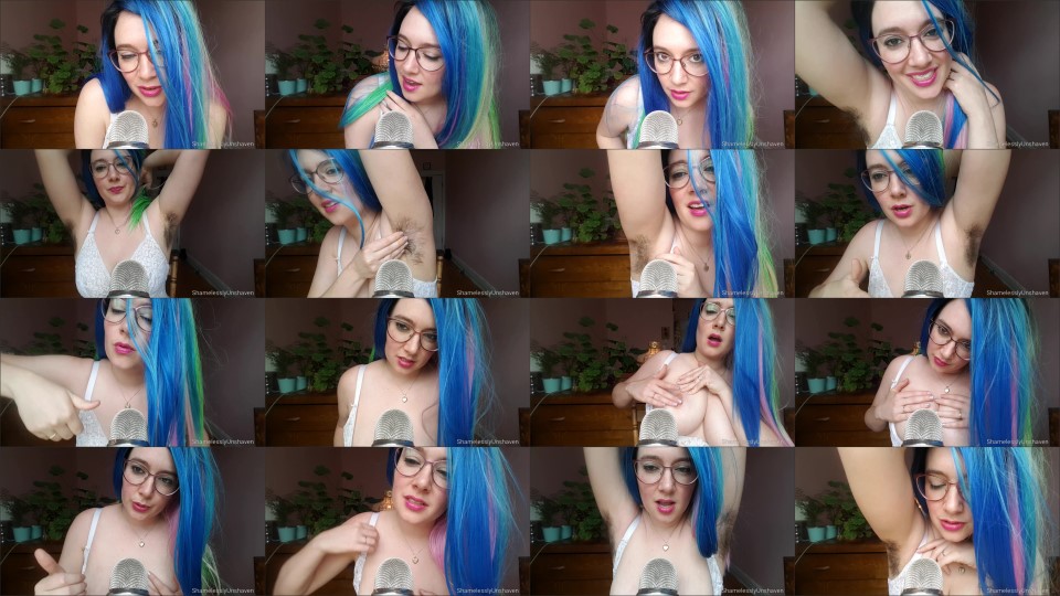 Shamelesslyunshaven Blue Yeti Hairy Armpit Asmr Joi