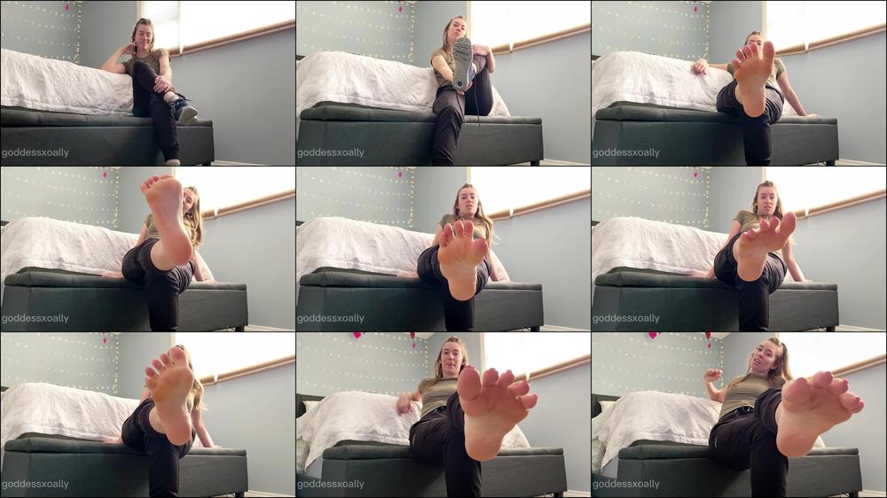 Sweaty Foot Bitch JOI