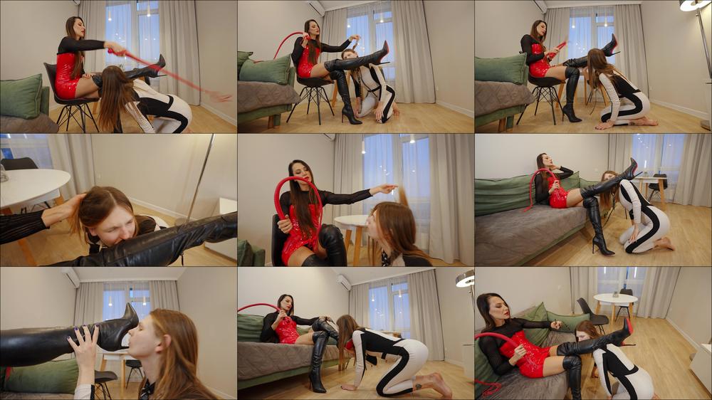 Gynarchy Power Films - Lick My Boots, slavegirl! This Is Your Sence of Life! (4k)
