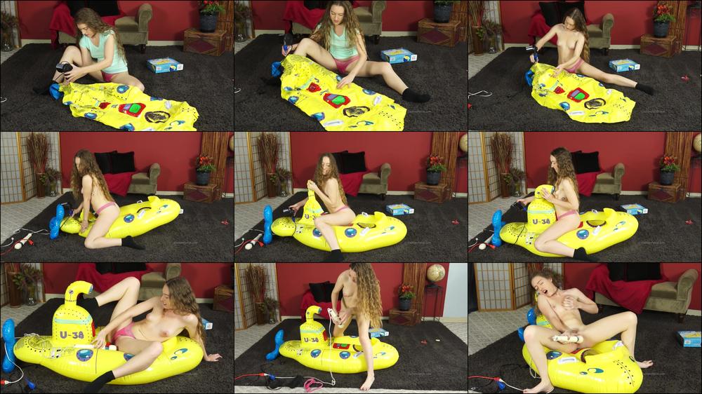 Ana Inflates/Cums on a Yellow Submarine