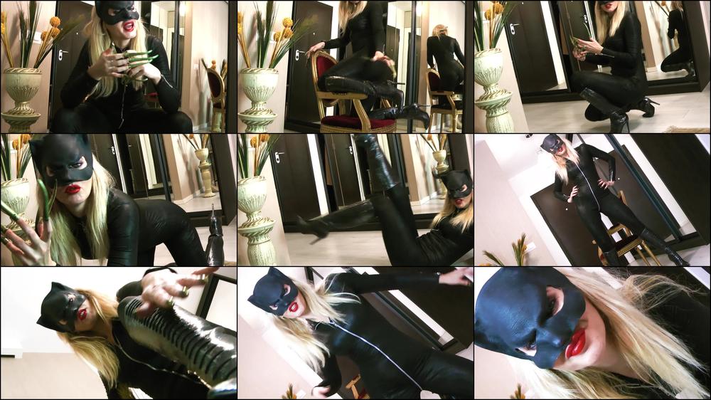 Goddessceline Batman Defeated By Catwoman