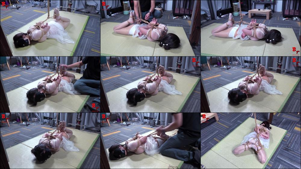 Bride In White Hogtied Placement