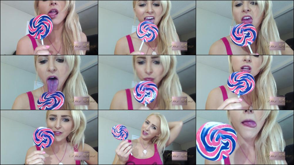 Licking my Big Lollipop for You