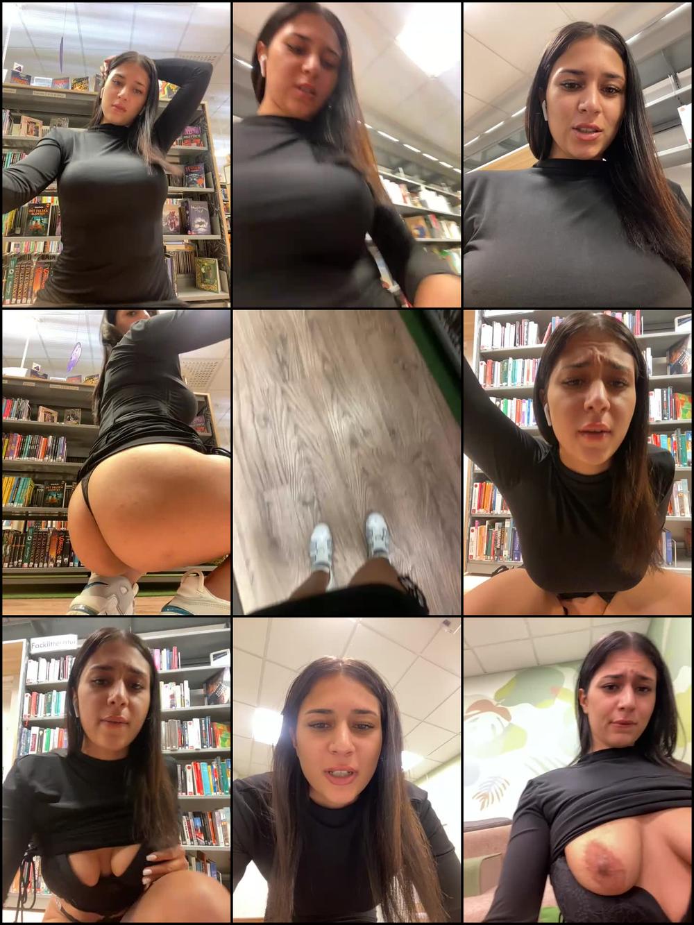 dressing hot in library public sex Orgasm Fetish