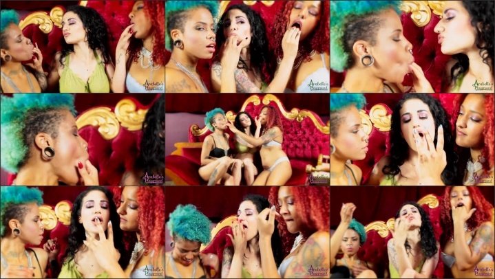 Arabelle Raphael Sloppy Spit Play With Daisy And Jessica