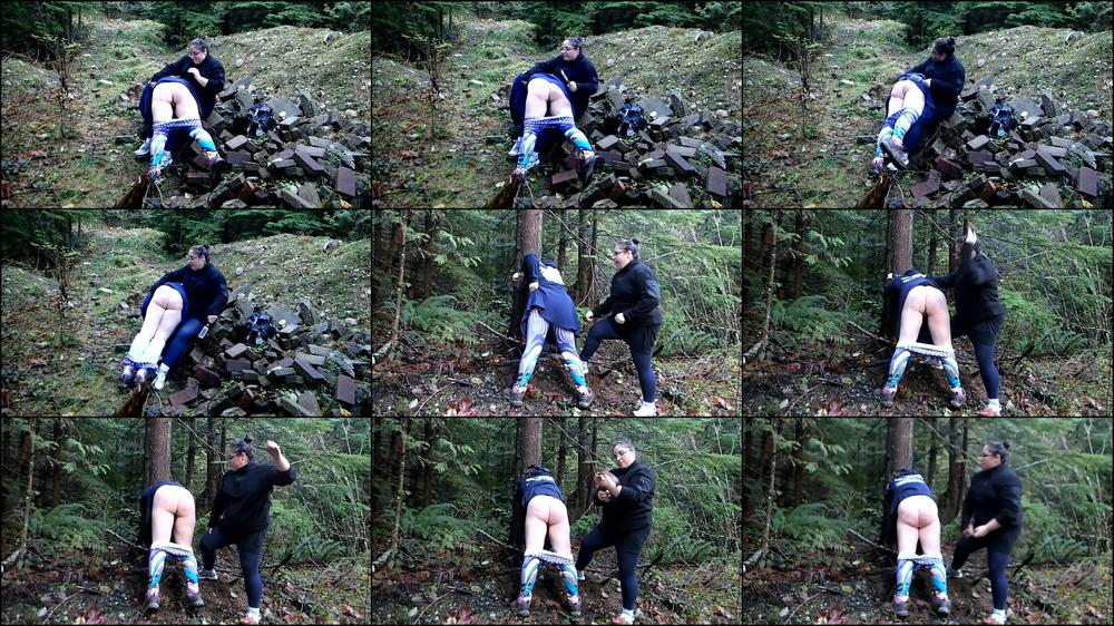 Missy spanked by Aunt Penny