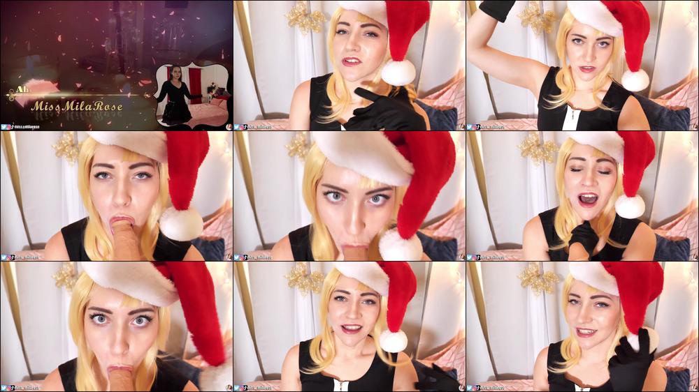 Winry Rockbell's Christmas Ahegao Blowjob