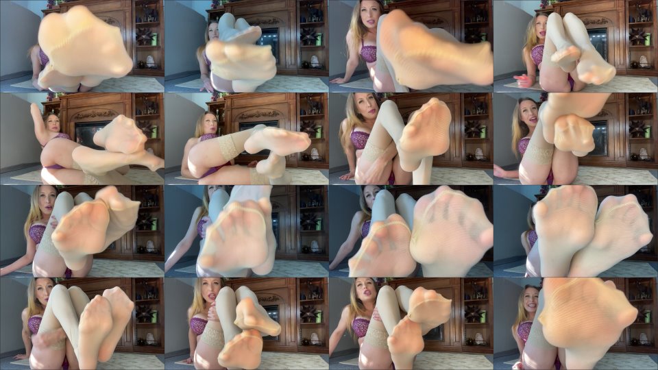 Queenmothersoles Nude Nylon Feet Legs Tease