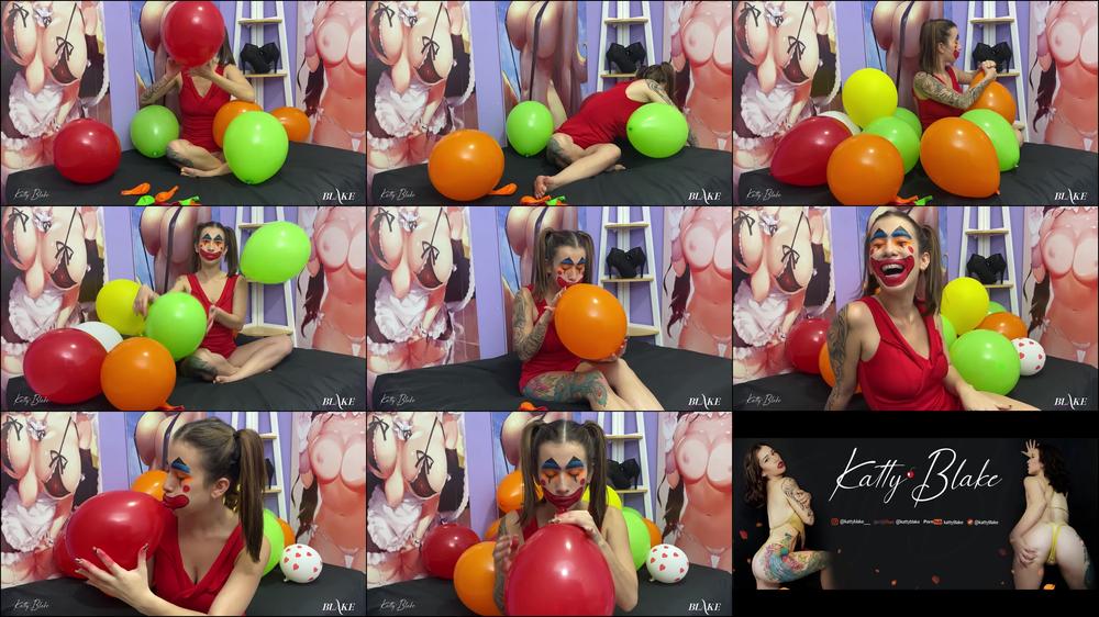 Clown With Balloon Fetish
