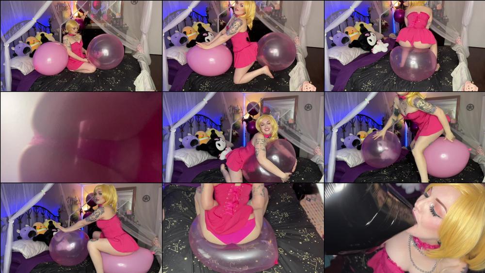 Princess Peach Makes Love To Balloons- NON POP - February 01, 2024