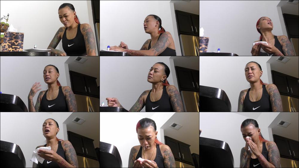Remy Boo sneezing