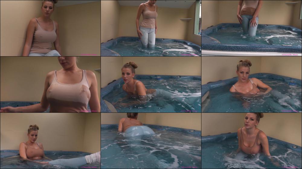 Wet Clothes Tease - September 24, 2015