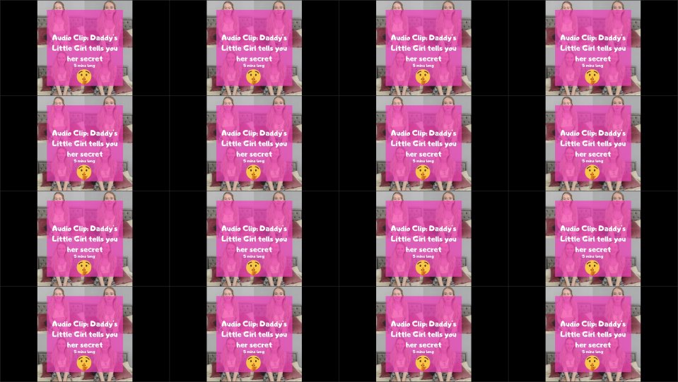 Brea Rose Audio Little Girl Tells You Her Secret