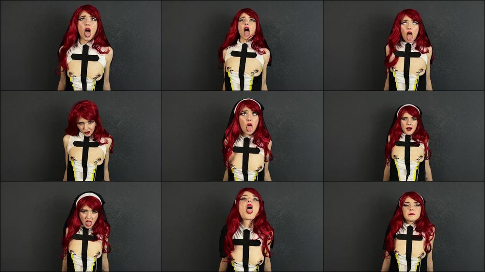 Slutty Nun - Ahegao Face - Apr 11, 2023