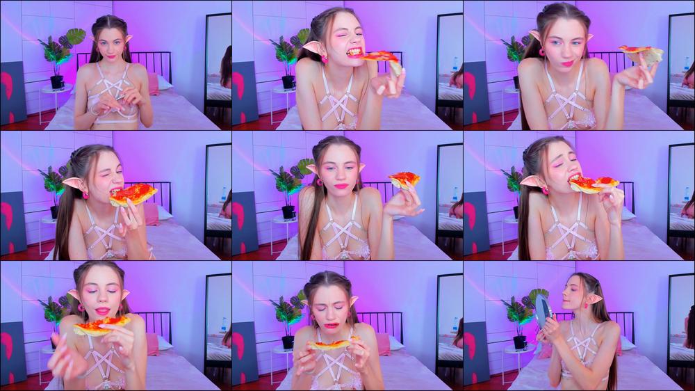 Lipstick Eating Pizza Challenge - Jul 25, 2023