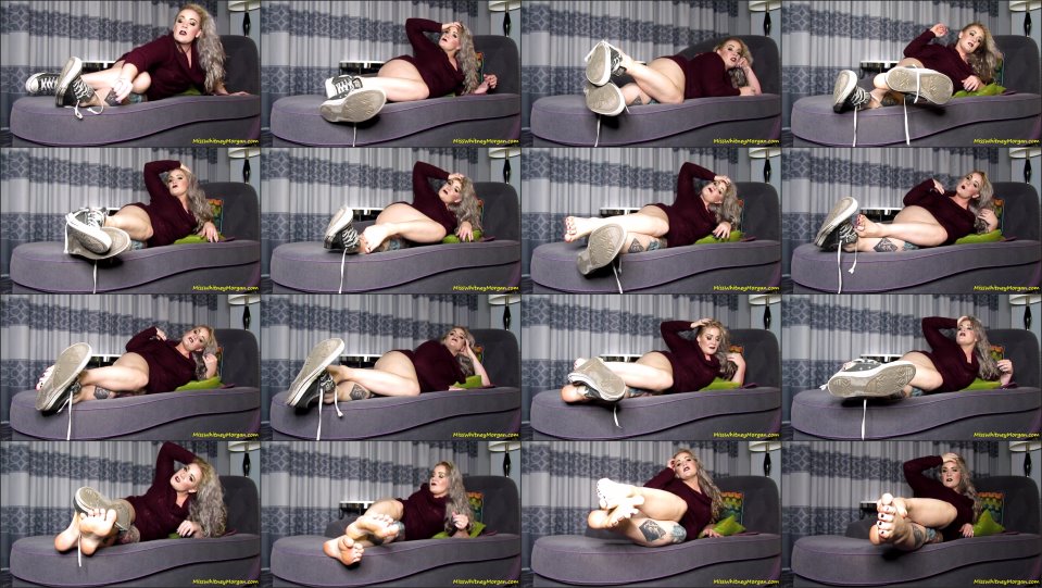 Misswhitneymorgan Whitney Chucks Sneaker Dangle Tease