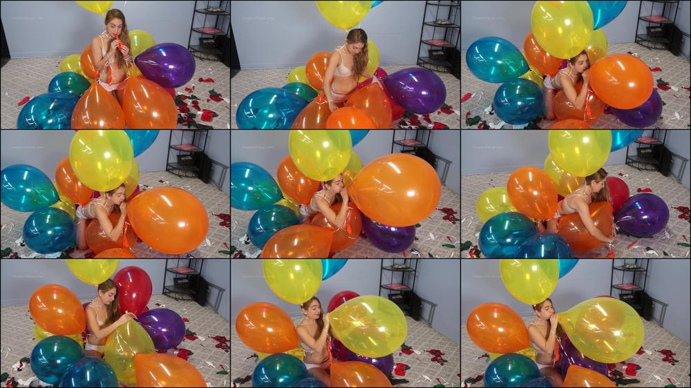 Julie Made to Pop Balloons PART 1