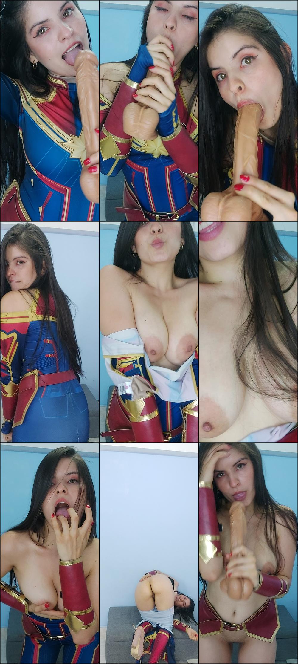 Captain Tatiana with a big dildo - November 17, 2020