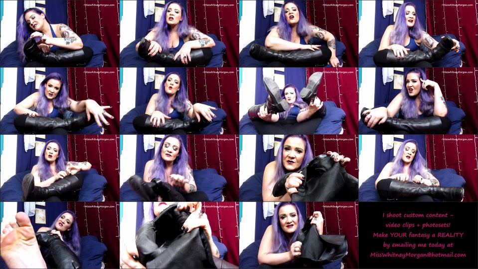 Misswhitneymorgan Whitney Morgans Leather Riding Boots