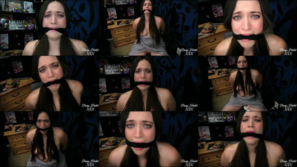 Stupid Slut Bound, Gagged, & Vibed - June 02, 2023