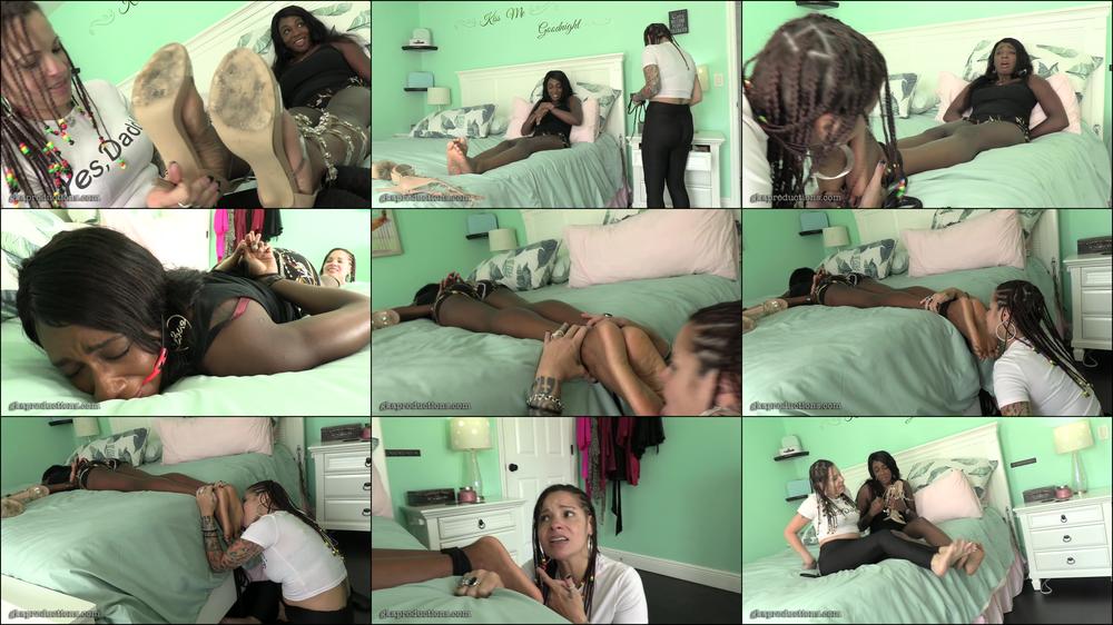 Paris Love Gets Bound Sensual Foot Worship From Ginary
