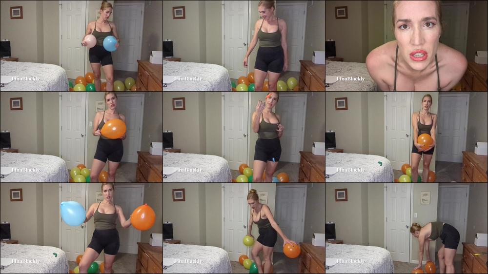 Auntie Pops You Balloons on her Tits