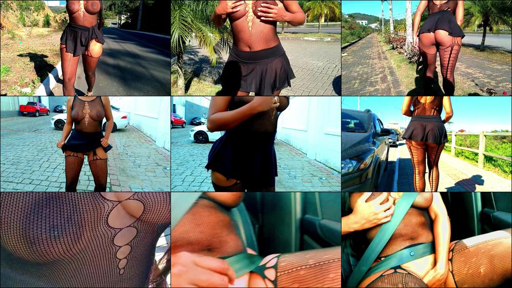 SHEER CLOTHES WALKING AROUND TO SEXY