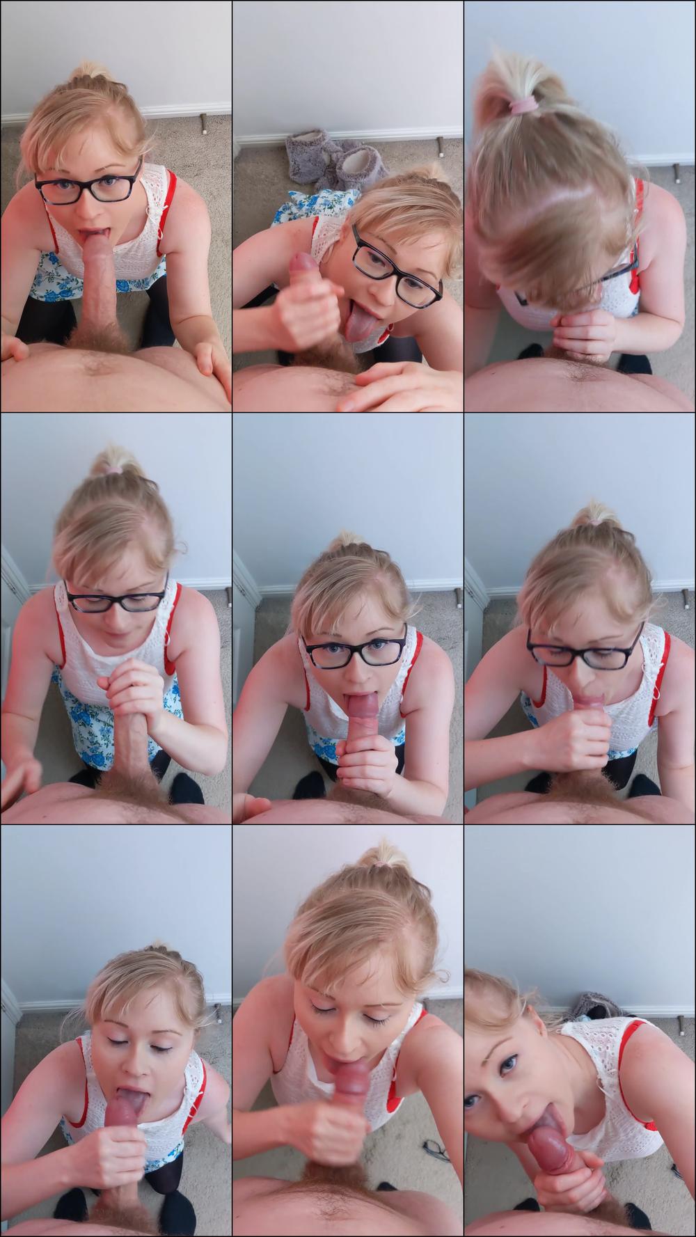 Gets Cum In Mouth Pov Blowjob