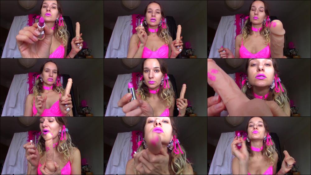 SISSY Pink LIP BJ Training