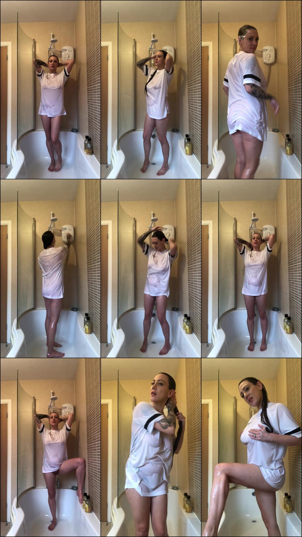 SEXY WET TSHIRT Shower Fun