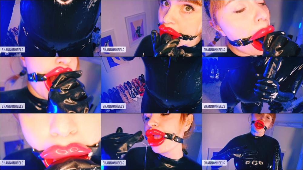 Gloved Gagged Gobbing