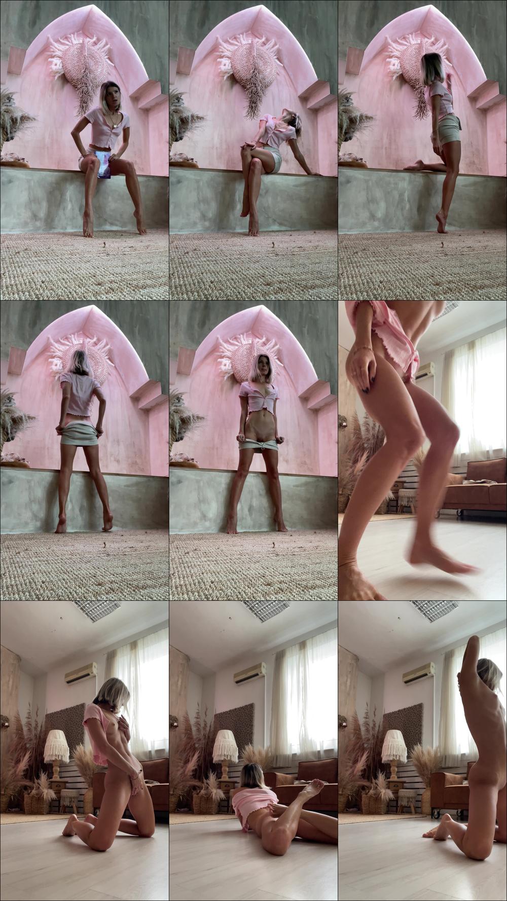 BTS of pink solo session
