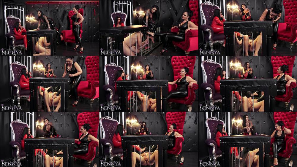 The caged foot bitch - June 06, 2022