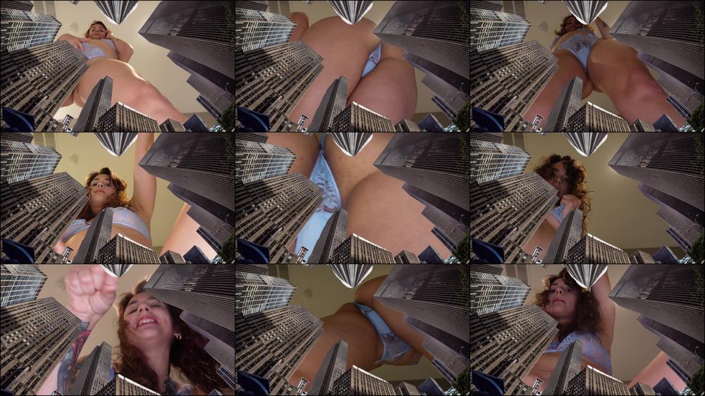 Mia Hope in 'Tiny City Terror' Giantess SFX