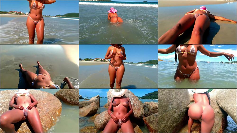 RISK FULL SEE THROUGH BIKINI IN PUBLIC
